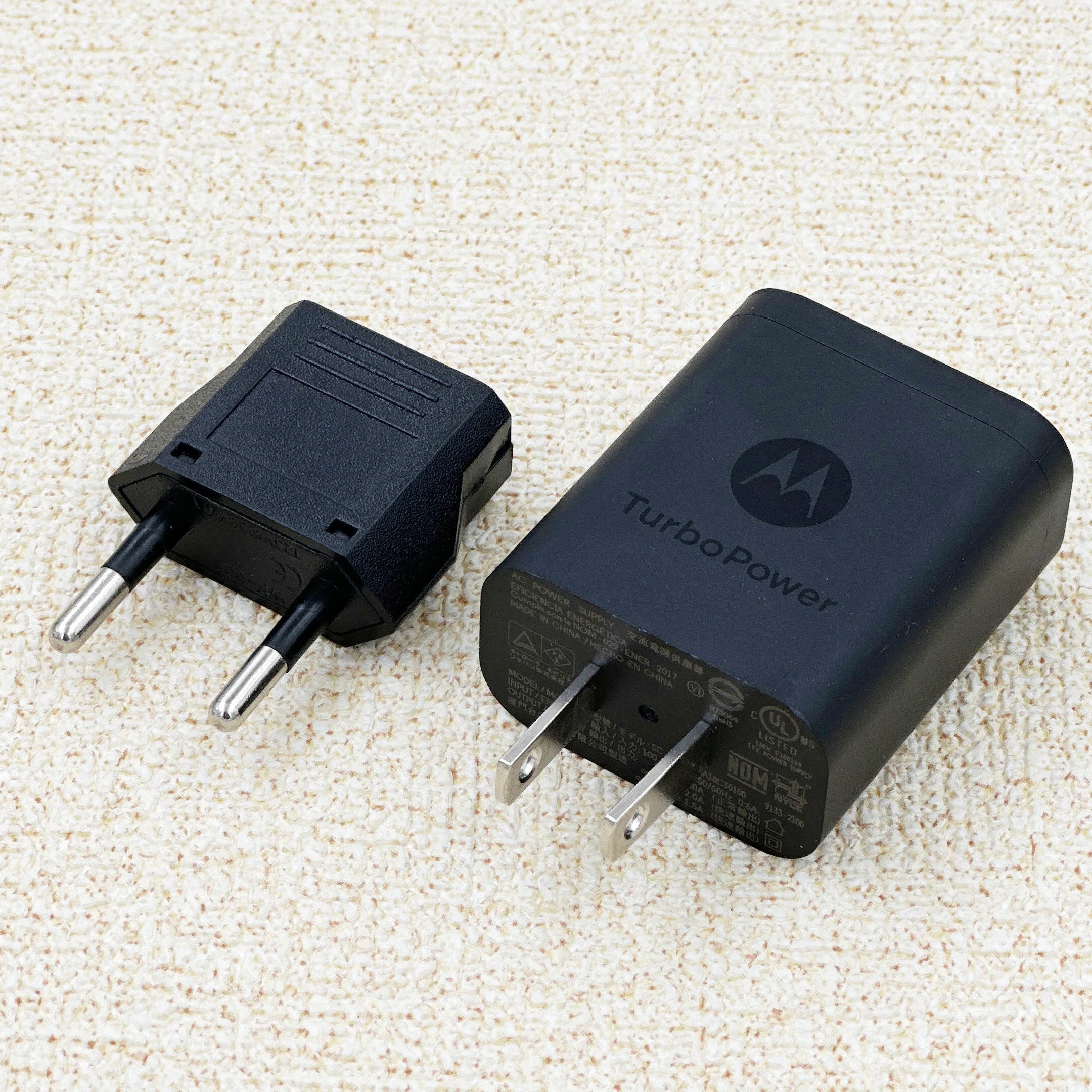 Chargeur rapide TurboPower™ 18W QC 3.0 + câble USB-C