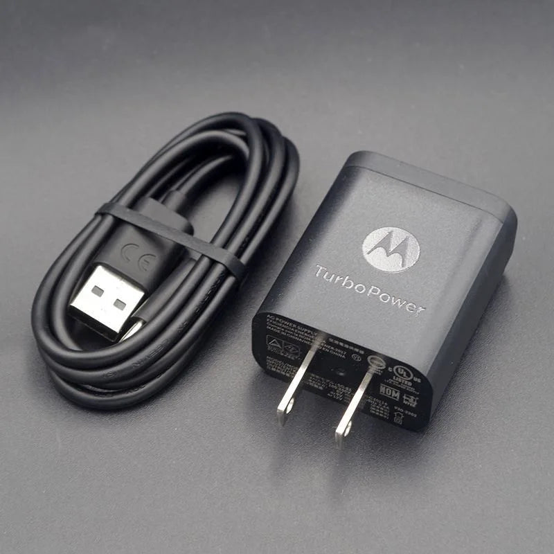 Chargeur rapide TurboPower™ 18W QC 3.0 + câble USB-C